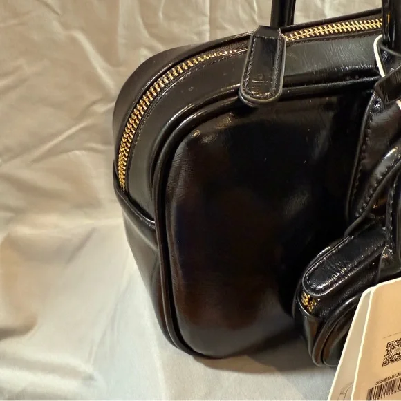 NWT Urban Expressions Black Bag Vegan Bear Charm Y2K Inspo - Picture 7 of 13